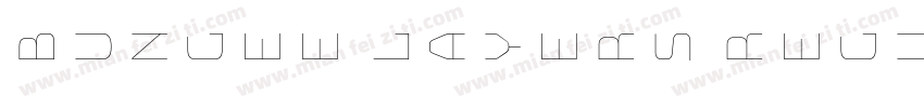 Bungee Layers Regular Regular字体转换
